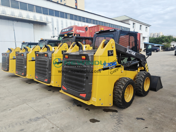 Paraguay - 3 Units XCMG XC740K Skid Steer Loaders & 3 KV12 Excavators