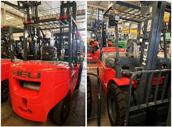 HELI CPCD30 & 2 CPCD50 Forklift