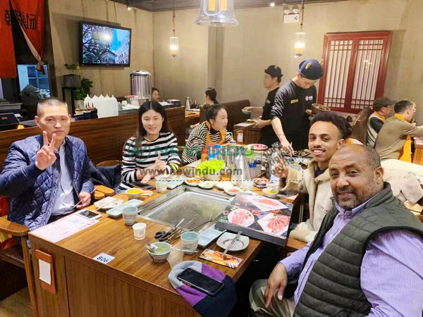 They plan to buy XCMG 
machines