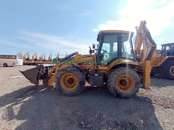 Russia - 3 Units SHANMON 388H Backhoe Loader