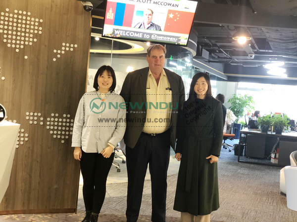 Mongolia Client Visited EONMAC office