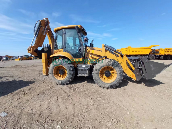 Russia - 3 Units SHANMON 388H Backhoe Loader