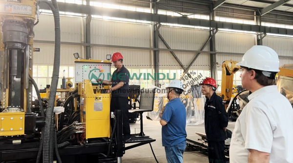 Canada Clients Visited NEWINDU Office and Factory