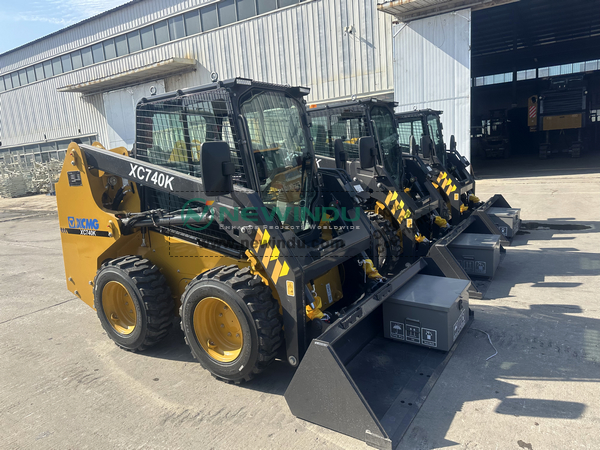 Paraguay - 3 Units XCMG XC740K Skid Steer Loaders & 3 KV12 Excavators