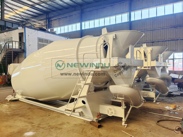 Mexico - 4 Units Mixer Tanker Truck