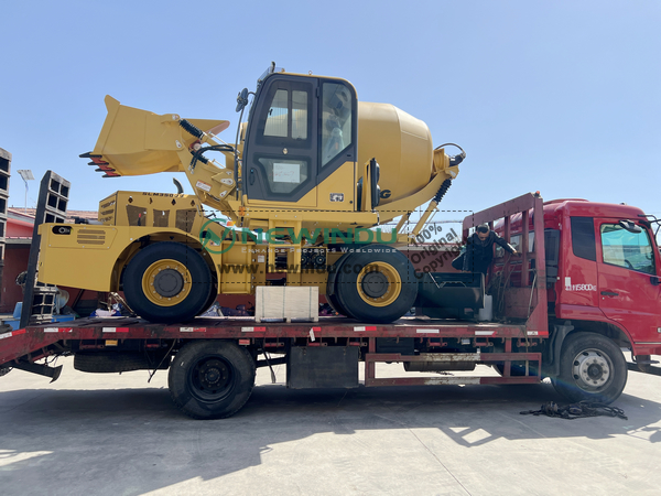 SUNWARD SWE60F-3 Excavator & 1 XCMG SLM3500S Self-Loading Mixer