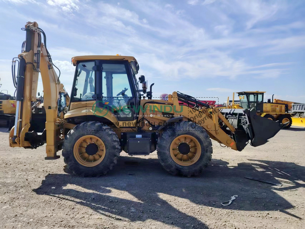 Russia - 3 Units SHANMON 388H Backhoe Loader