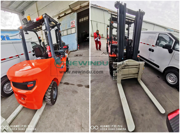 Australia - 3 Units HELI Forklifts CPD & 1 HANGCHA Working Aerial Platform 100XENS