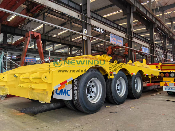 DRC - 1 Unit CIMC Semi-Trailer & 1 HOWO Mixer Truck