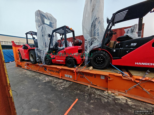 Guatemala - 1 Unit HANGCHA CPQYD55 & 1 CPCD140 Forklift