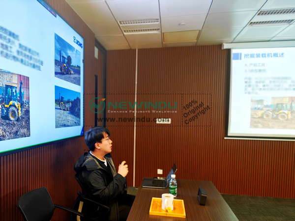 NEWINDU Attends XCMG Product Training on Compact Loaders