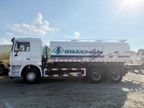 SHACMAN F2000 Mixer Dump Truck & Water Sprinkler